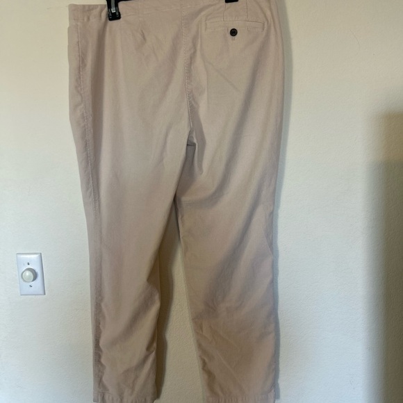 J. Jill Corduroy Womens 16 Petite Cream colored Pants - Picture 3 of 10